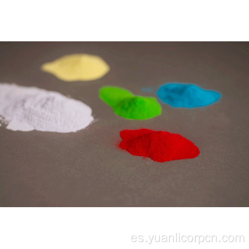 Pigmentos a todo color para recubrimiento en polvo de hierro amarillo